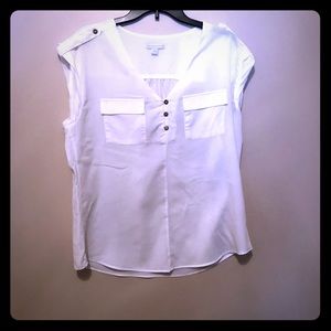 New York and Company White Shell